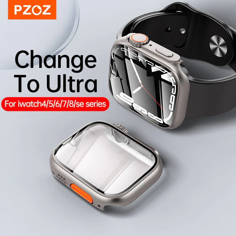 Premium Change to Ultra Case By iSerieshub Compatible For Smartwatch