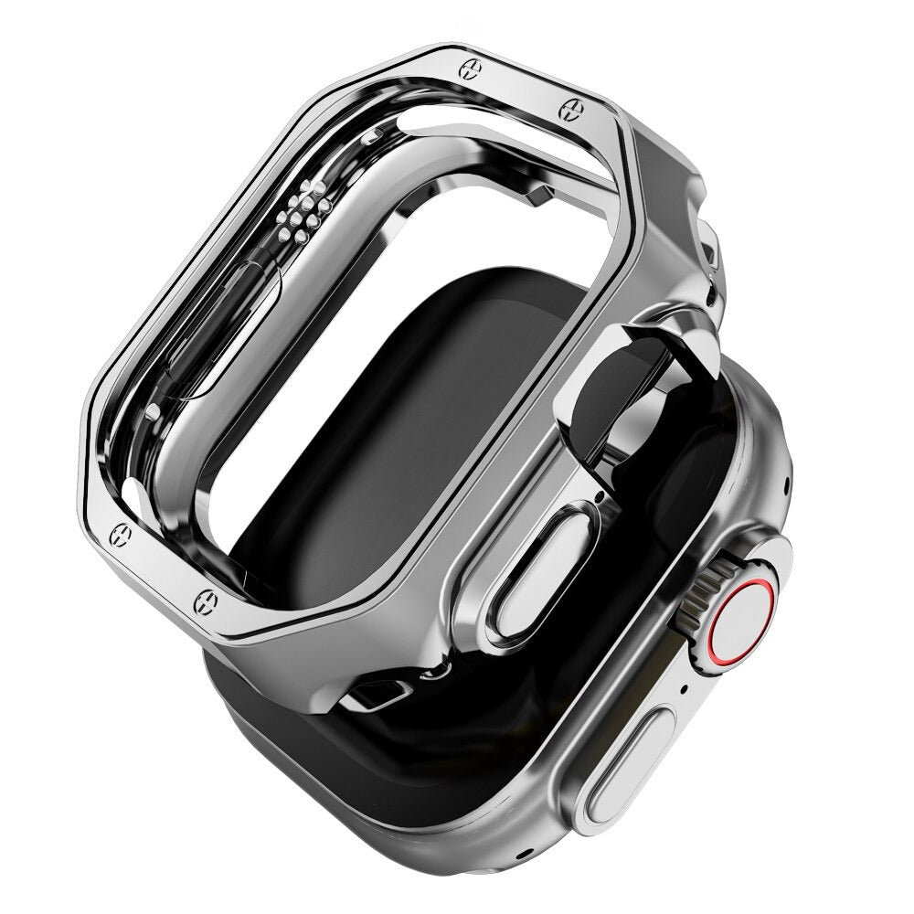 Premium Chromed Plating Case By iSerieshub Compatible For Smart-Watch